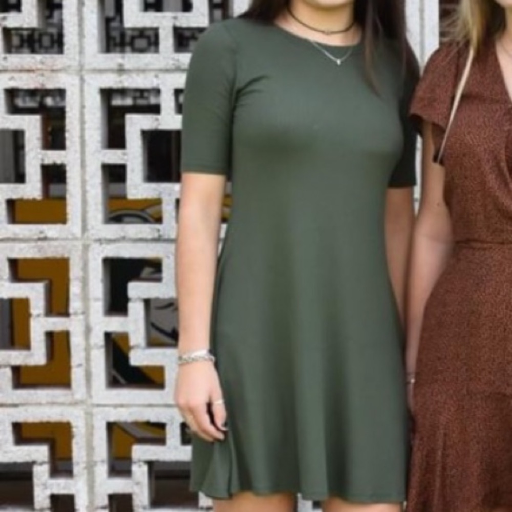 Green old navy dress size extra small